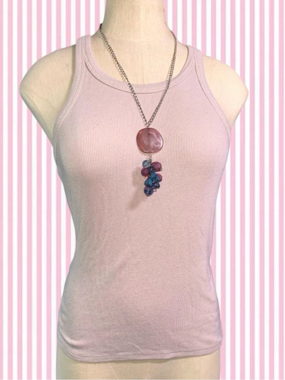 Victoria’s Secret Light Purple Lilac Ribbed Tank Top